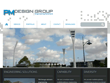 Tablet Screenshot of pmdesign.com.au